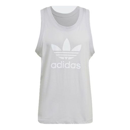 Tanktop adidas Originals Trefoil Tank Top Grå | GN3488, 0
