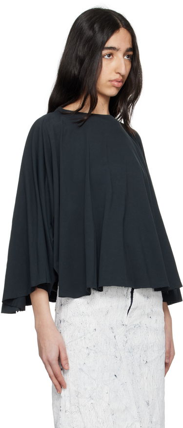 Sweater Maison Margiela MM6 Maison Margiela Jersey Batwing Top Sort | S62NH0038 M20115, 1