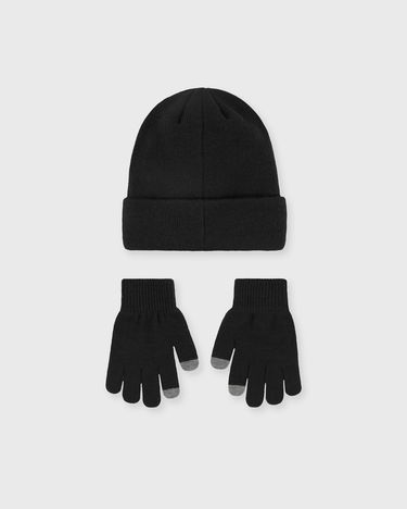 Handsker Jordan Jordan Essentials Beanie and Gloves Set Sort | 9A0836-023, 2