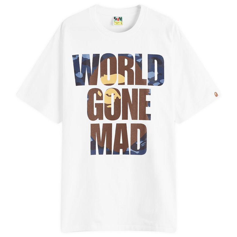 T-shirt BAPE Color Camo WGM Ape Head T-Shirt, Size Large Hvid | 001TEK801024M-WHT
