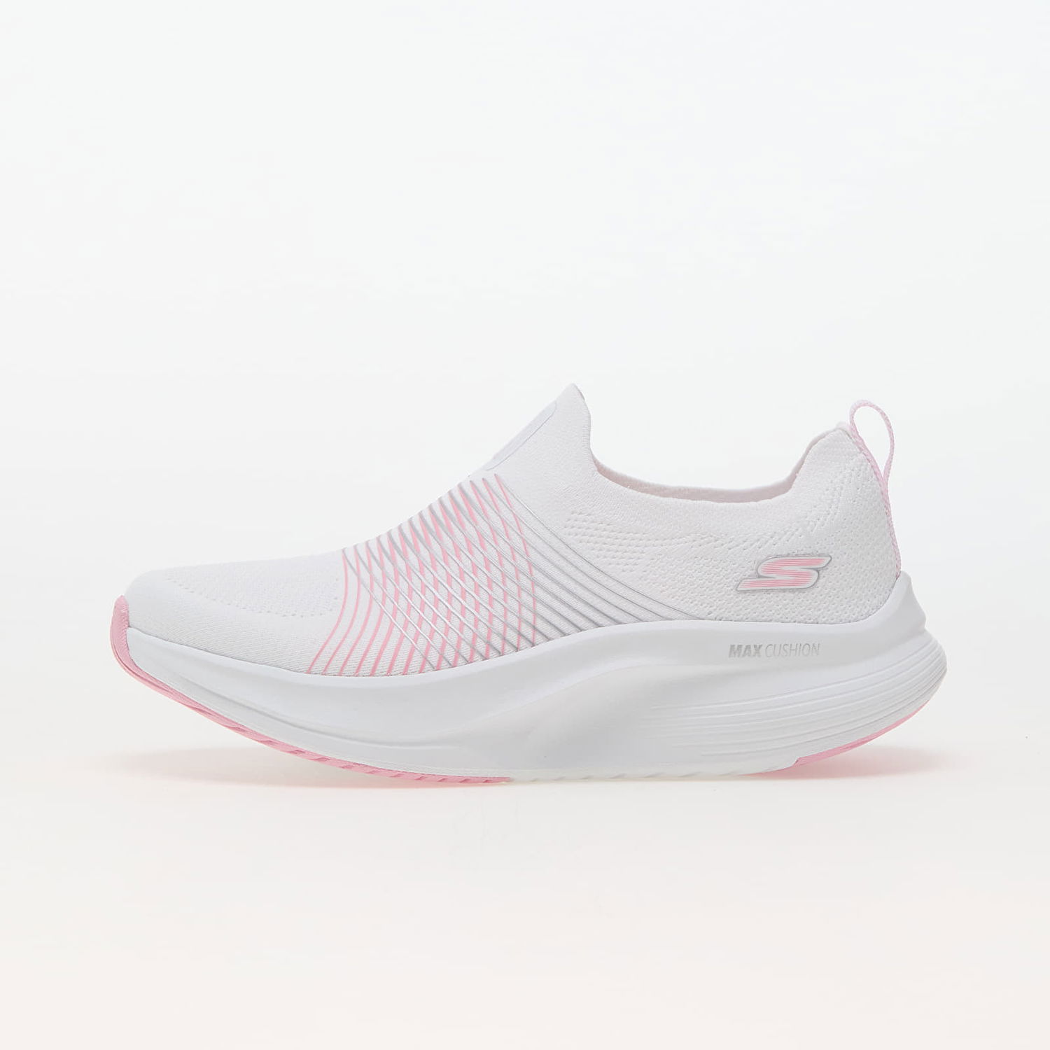 Sneakers og sko Skechers Go Walk Max Walker White/ Pink Hvid | 125052 WPK, 0