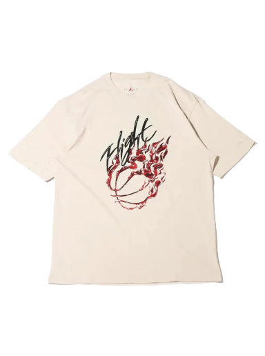 T-shirt Jordan Travis Scott x Flight Graphic Tee Cream Beige | DO4101-104