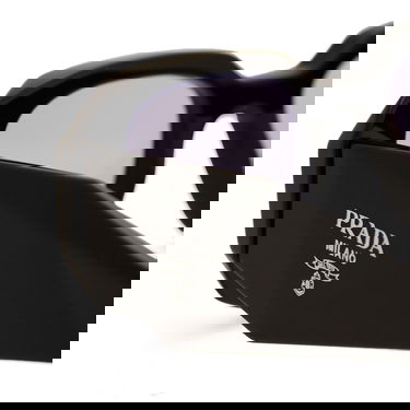 Solbriller Prada Black / Violet 17WS Sunglasses Sort | 0PR-17WS-16K40J49, 3