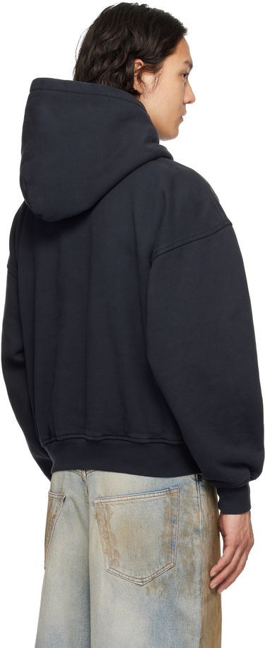 Sweatshirt Rhude Rhude Circuit Logo Hoodie Mørkeblå | RHSS25HO02012, 2