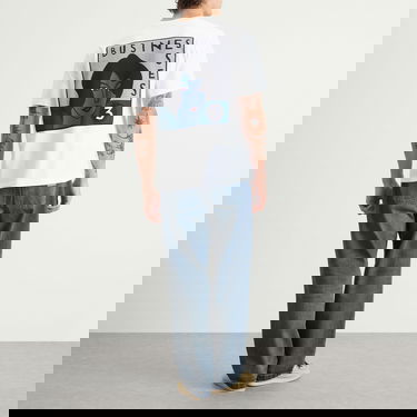 T-shirt By Parra Nothing Please T-Shirt Hvid | 54305-WHT, 4