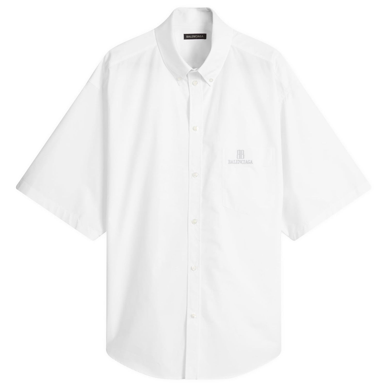 Skjorte Balenciaga Balenciaga Fit Shirt, Size Large Hvid | 839213-TRM28-9000, 0