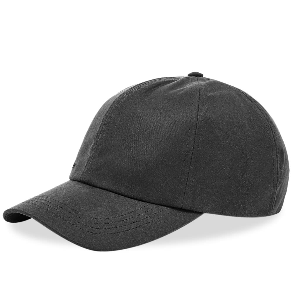 Kasket Barbour Wax Sports Cap Sort | MHA0005BK91, 0