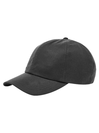 Kasket Barbour Wax Sports Cap Sort | MHA0005BK91