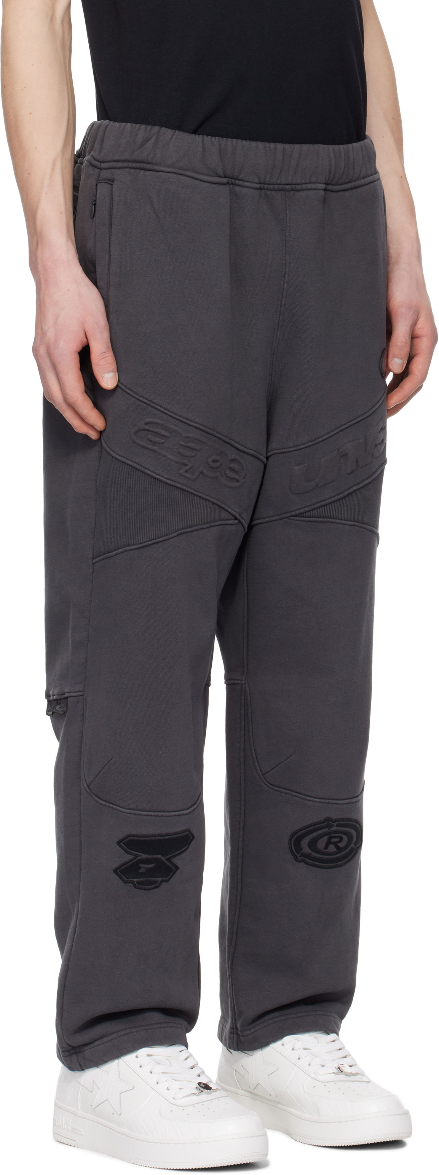 Joggingbukser AAPE by A Bathing Ape AAPE by A Bathing Ape Main Sweatpants Grå | AAPPTMB644XXNBKL, 1