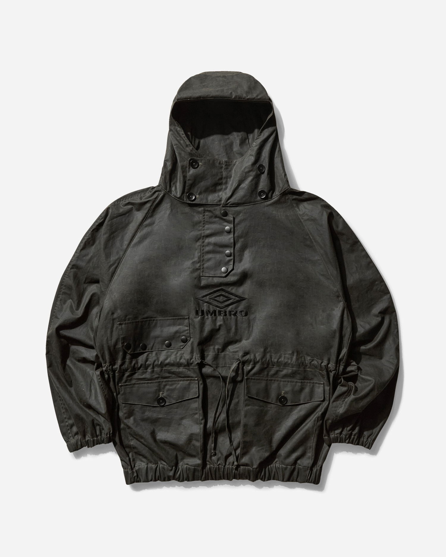 Parka Umbro Smock Waxed Anorak Sort | UBMW0399FA248 GRN0010, 1
