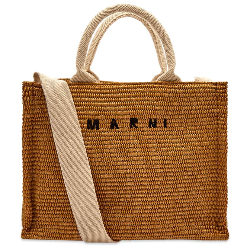 Mulepose Marni Marni Small Basket Bag Brun | SHMP0077U0-P3860-Z0R42
