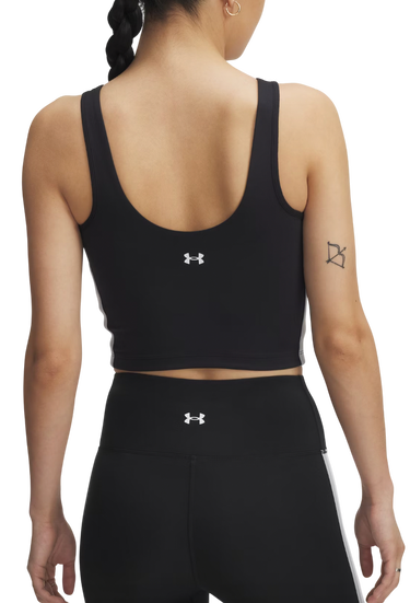 Crop top Under Armour UA Motion Sport Tape Crop Tank Sort | 6005844-006, 1