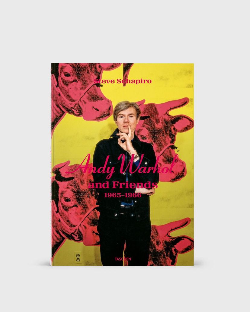 Bog og blad TASCHEN Steve Schapiro. Andy Warhol and Friends Book Gul | 978-3-8365-9917-7