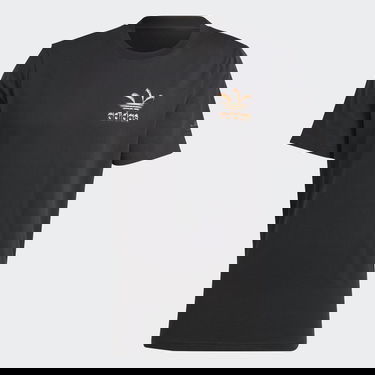 T-shirt adidas Originals Graphics Fire Trefoil Tee Sort | IL5199, 4