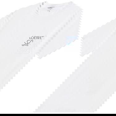 T-shirt Loewe Anagram Pocket T-Shirt Hvid | H526Y22X992100, 0