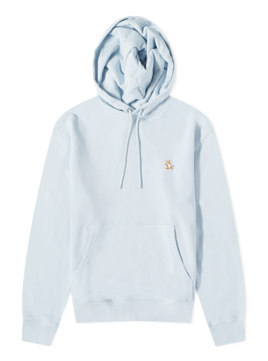 Sweatshirt MAISON KITSUNÉ Fox Head Patch Regular Hoodie Turkis | LM00706KM0001-P422