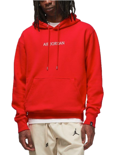 Sweatshirt Jordan Logo Fleece Hoodie Rød | DO6094-612