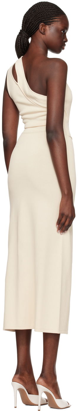 Kjole BEC + BRIDGE BEC + BRIDGE Mira One-Shoulder Maxi Dress Beige | H23-11837, 2