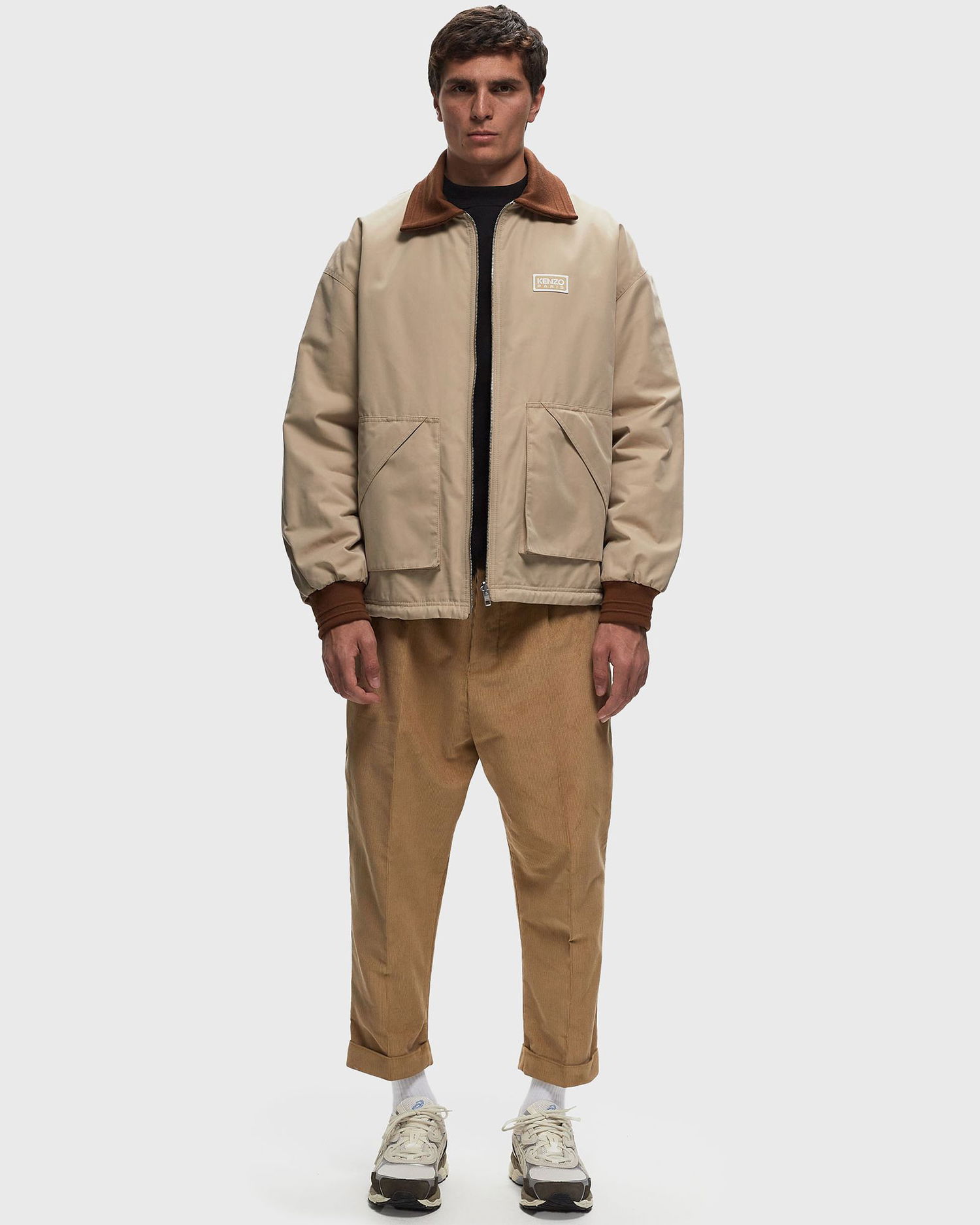 Bomberjakke KENZO REVERSIBLE ELEVATED COACH JACKET Beige | FE65BL0639OI.11, 1