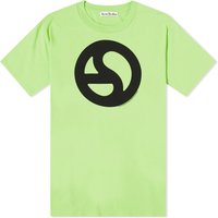 T-shirt Acne Studios Everest Logogram T-Shirt Grøn | CL0265-ABF, 1