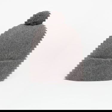 Beanie CALVIN KLEIN Calvin Klein Emblem Brushed Pom-pom Beanie Universal Grå | LV04D8067G N3Z, 2