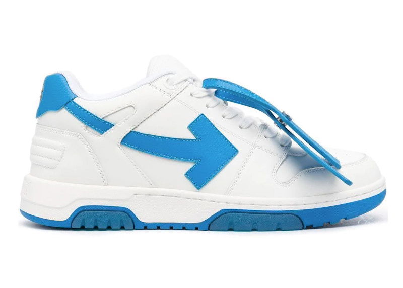 Sneakers og sko Off-White Out Of Office OOO Low White Blue (FW22) Blå | OMIA189F22LEA0010145, 0