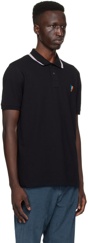 Polo skjorte Paul Smith PS Paul Smith Broad Stripe Zebra Polo Sort | M2R-151LE-M21511-79, 1