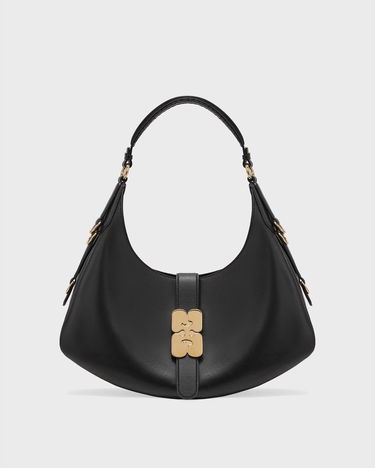 Håndtaske GANNI Handbag Kat Small Sort | A6998-099, 0