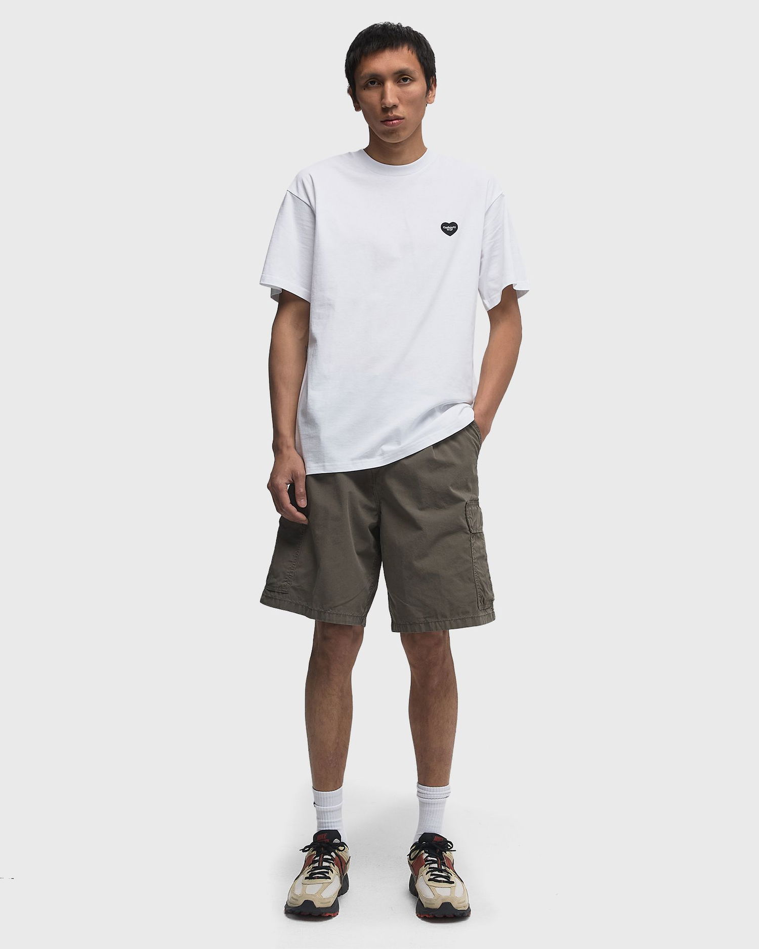 Shorts Carhartt WIP Cole Cargo Shorts Grå | I035566-2ZZ.GD, 1