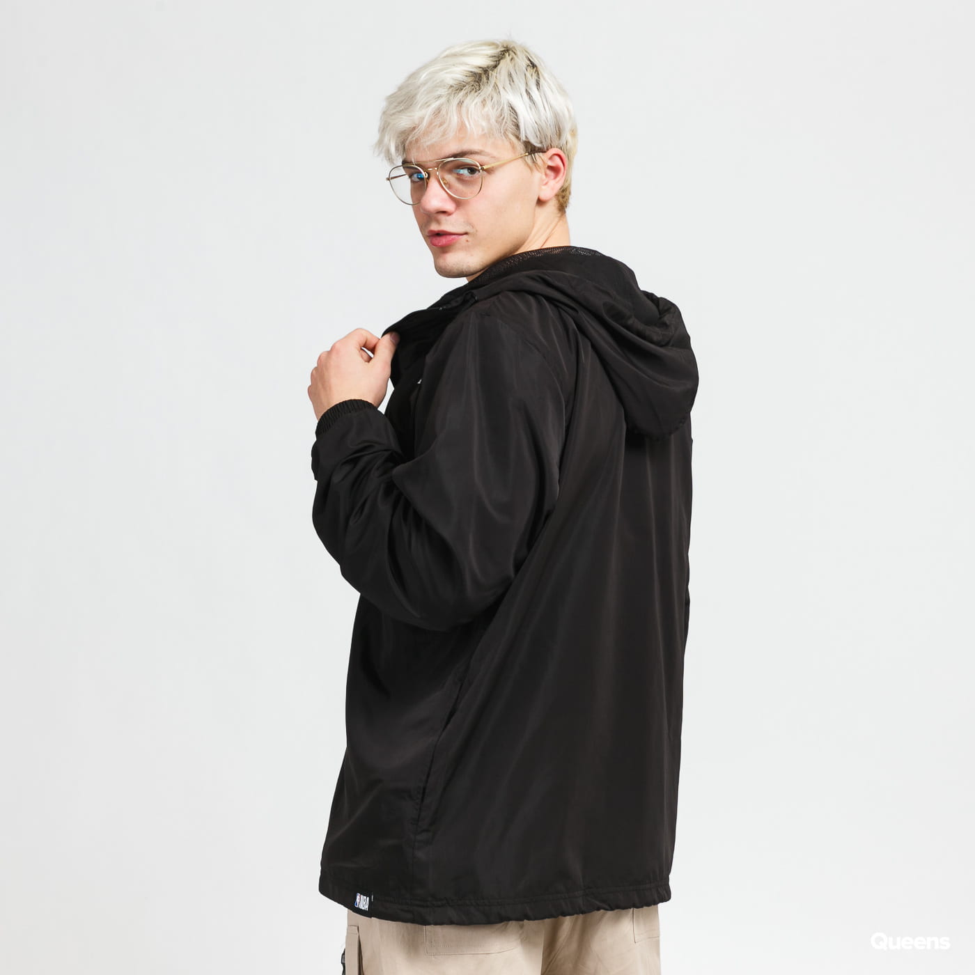 Vindjakke New Era NBA Seasonal Infill Print Windbreaker LA Lakers Sort | 12869799, 1