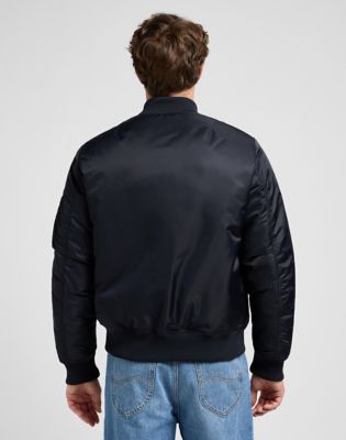 Bomberjakke Lee Relaxed Bomber Jacket Mørkeblå | 112371314, 1