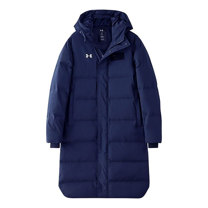 Puffer jakke Under Armour Long Puffer Jacket Blå | 21600802-408, 0