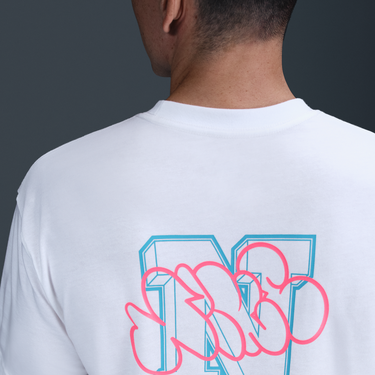 T-shirt Nike Nike Max90 Basketball T-Shirt Hvid | HJ3406-100, 3