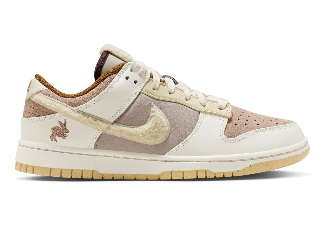 Sneakers og sko Nike Dunk Low Retro PRM Year of the Rabbit Fossil Stone 2023 Beige | FD4203-211, 0