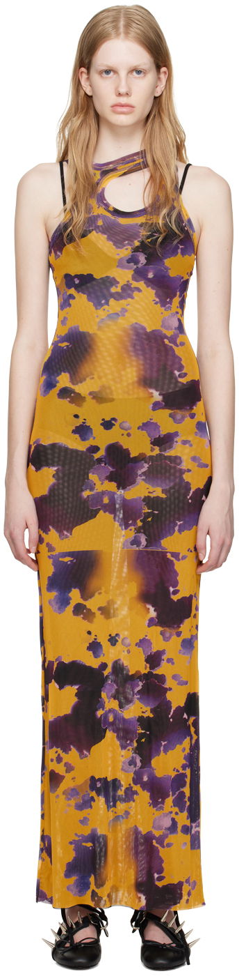 Kjole Ottolinger Ottolinger Exclusive Maxi Dress Gul | 100716, 0
