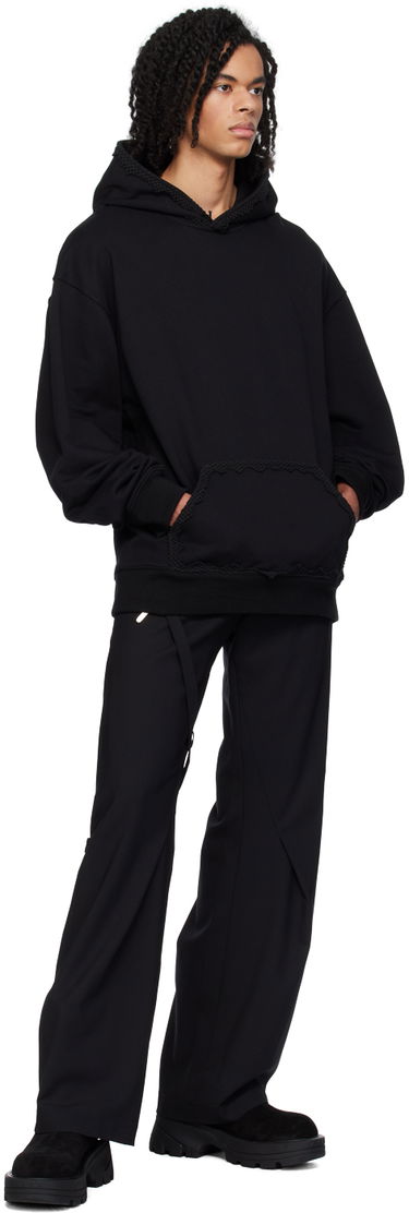 Sweatshirt HELIOT EMIL Spherical Black Hoodie Sort | PRESS24_M_08_061_BLK01, 3