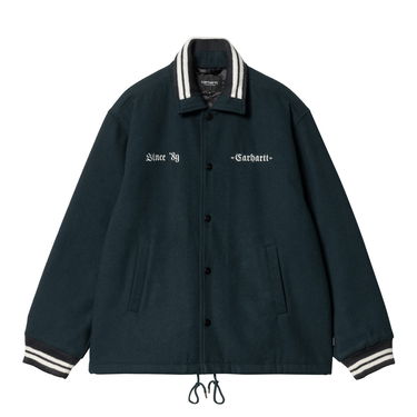 Bomberjakke Carhartt WIP Wool Coach Jacket Grøn | I034386_6, 0