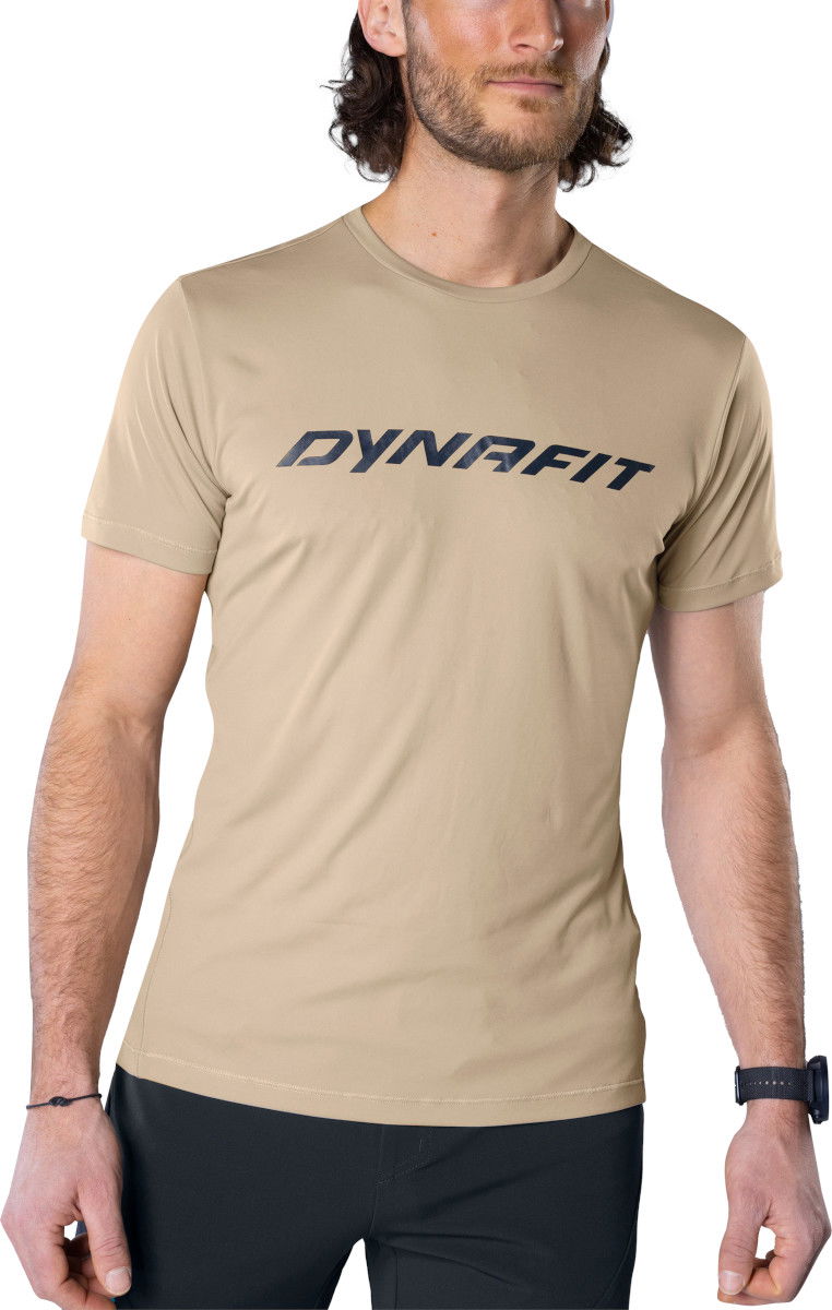 T-shirt Dynafit Traverse T-Shirt Short Sleeve With Print Beige | 08-0000070670-5260, 0