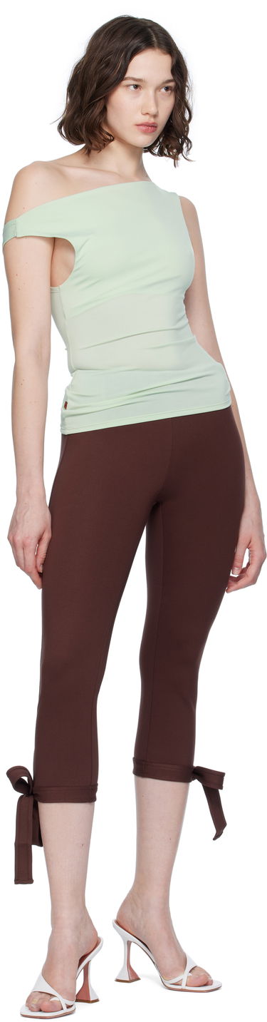 Leggings Miaou Miaou Emma Capri Short Leggings Brun | 1052PONCHO, 3