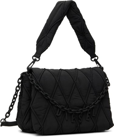 Skuldertaske Diesel Charm-D M Quilted Shoulder Bag Sort | X10265 P8048, 1