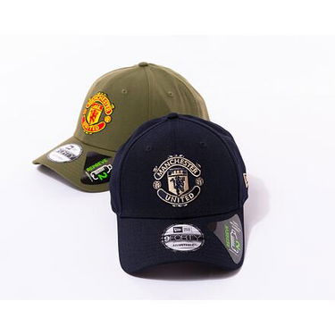 Kasket New Era 9FORTY Seasonal Pop Manchester United FC Navy / Stone One Size Sort | 60432038, 2