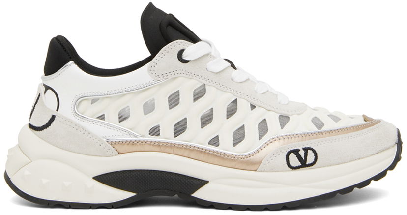 Sneakers og sko Valentino Valentino Garavani Ready Go Runner Low Hvid | XW2S0EA5NHR