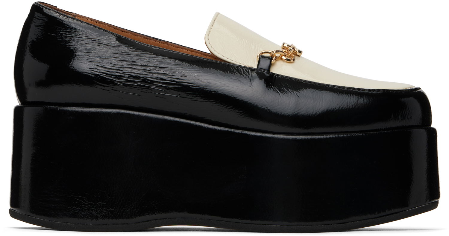 Sneakers og sko GANNI Platform Loafers Sort | S2786, 0