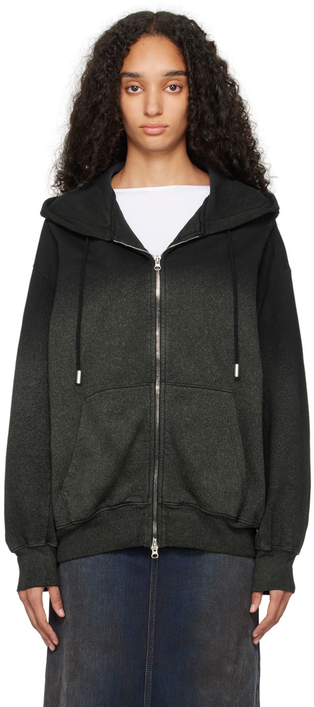 Sweatshirt Eckhaus Latta Hoodie Sort | 1103-EL-PF24-A -