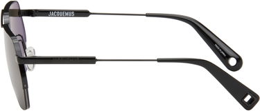 Solbriller Jacquemus Aviator Sunglasses Sort | JAC67C2SUN, 2