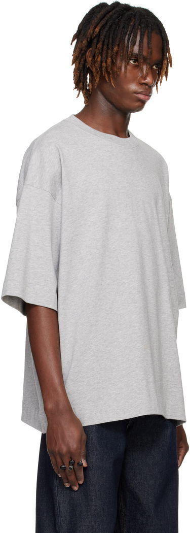 T-shirt Dries Van Noten Dries Van Noten Oversized T-Shirt Grå | 251-021113-1603, 1