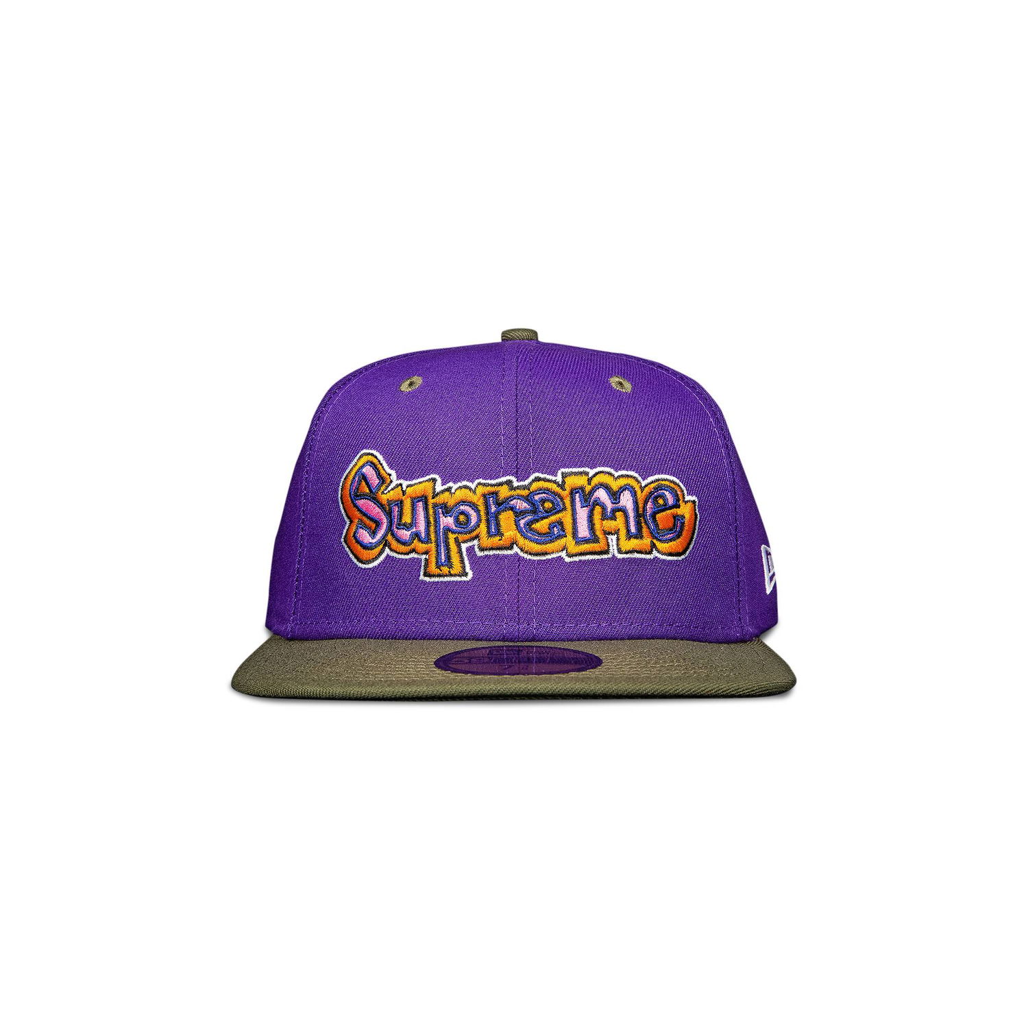 Kasket Supreme New Era x Gonz Logo Hat Lilla | SS21H31 PURPLE, 1