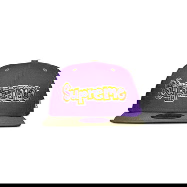 Kasket Supreme New Era x Gonz Logo Hat Lilla | SS21H31 PURPLE, 1