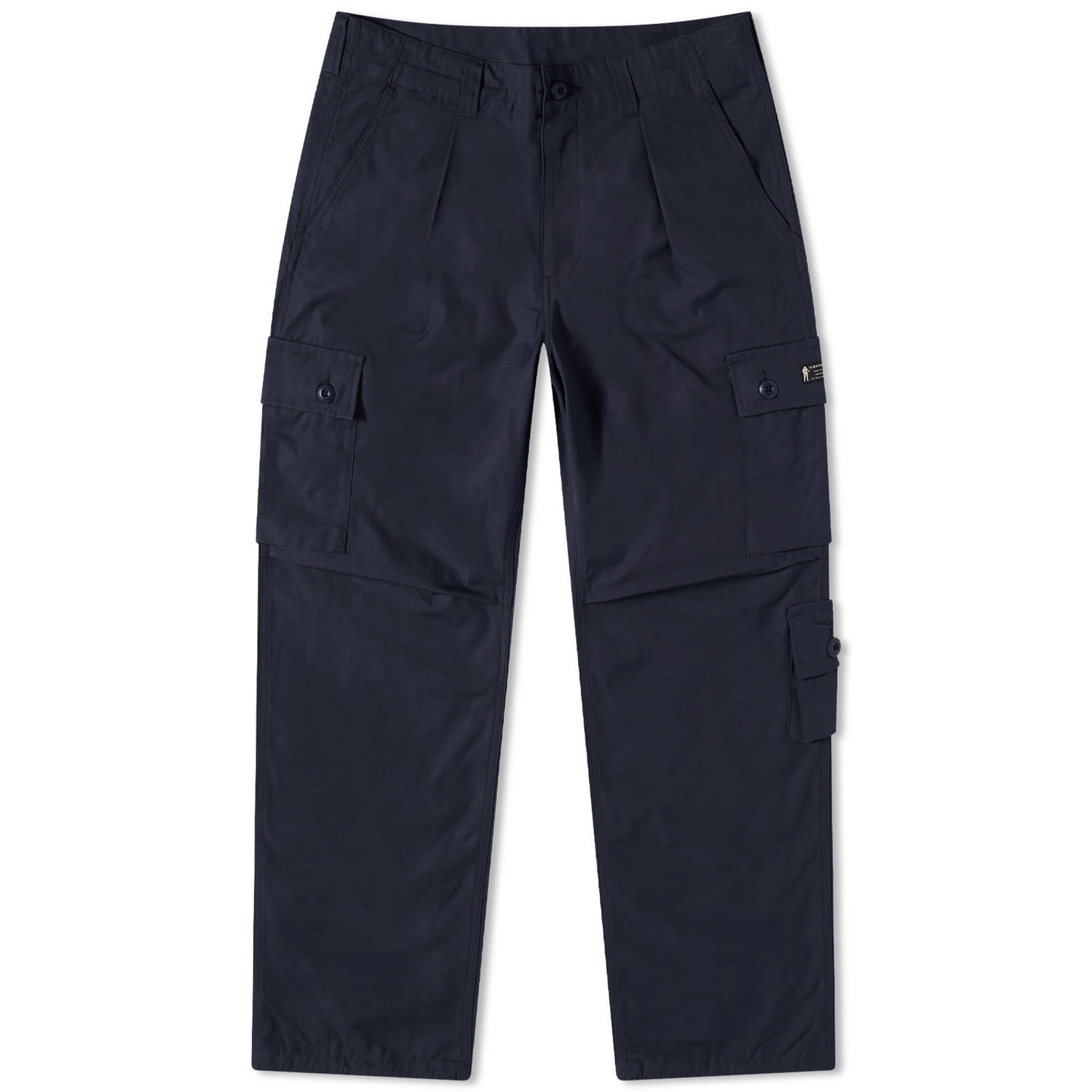 Cargo bukser BAPE Cargo Pants Mørkeblå | 001PTJ301014M-NVY, 0