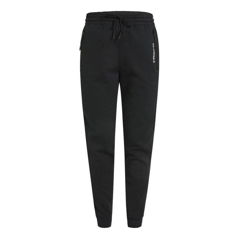Joggingbukser Converse Court Life Slim Fit Pants Sort | 10021493-A04